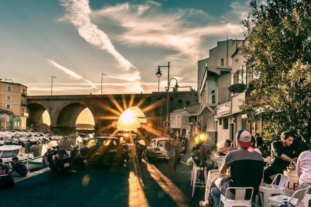 Superbe Logement Au Vallon Des Auffes Marsiglia Esterno foto